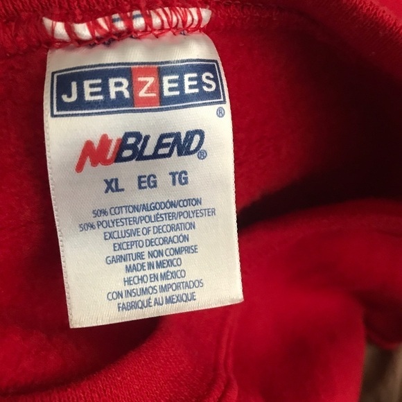 Men or women red Christmas sweater (T4) - Picture 4 of 5